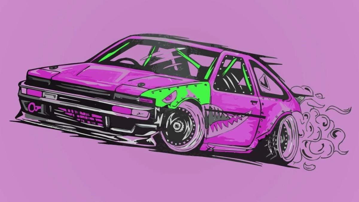 Дрифт машины под ФОНК