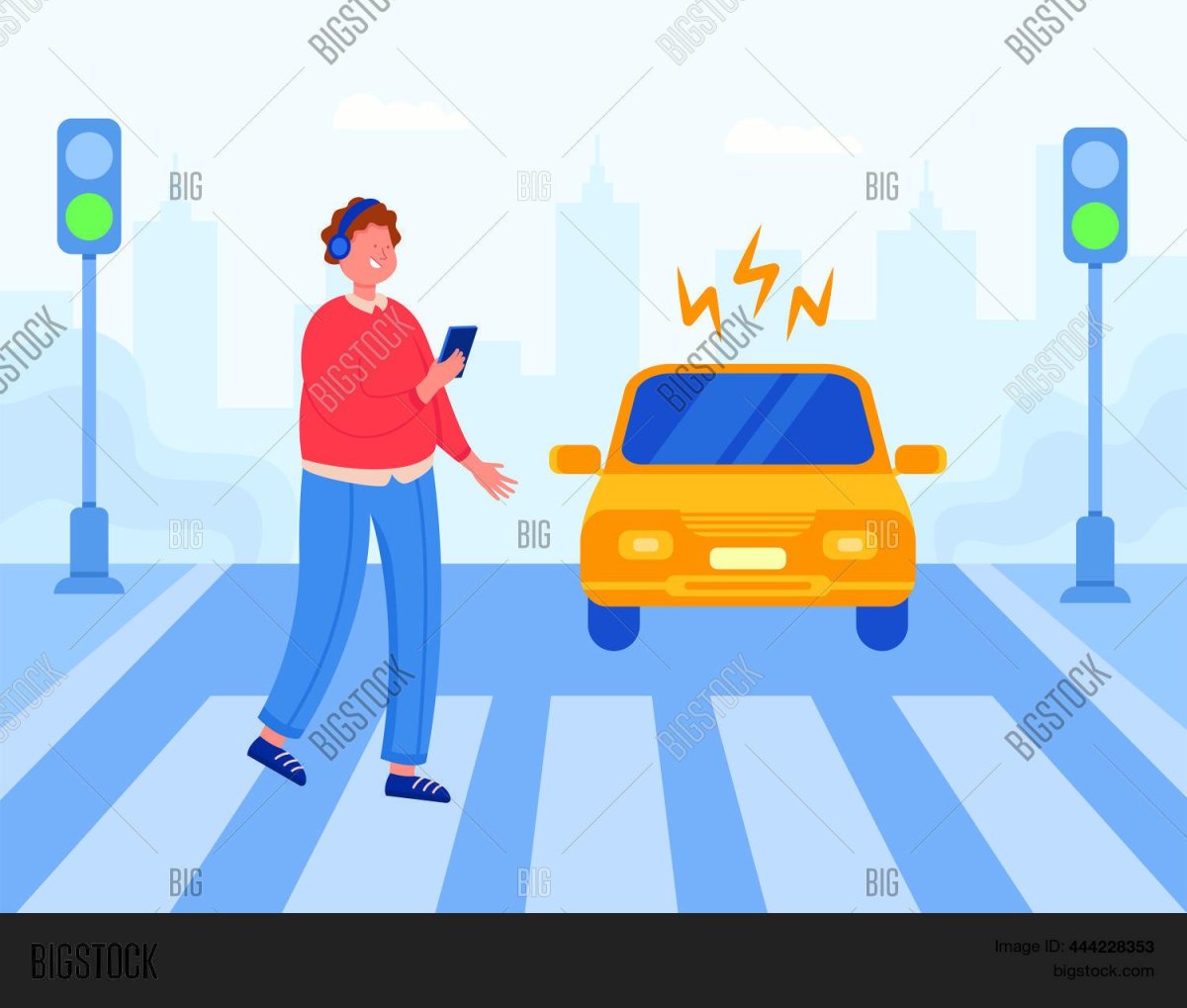 Пешеход вектор