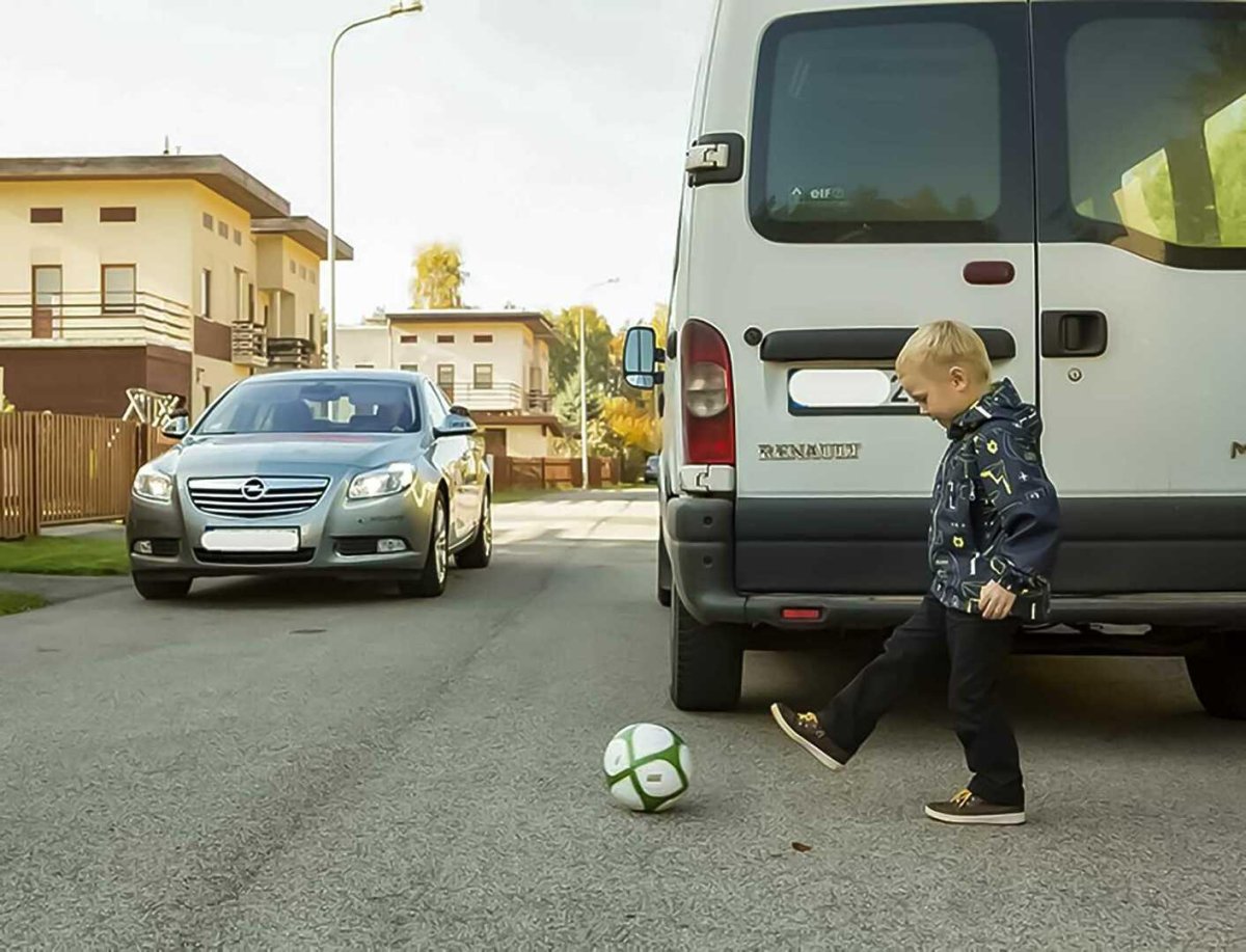 Проезжая часть для детей