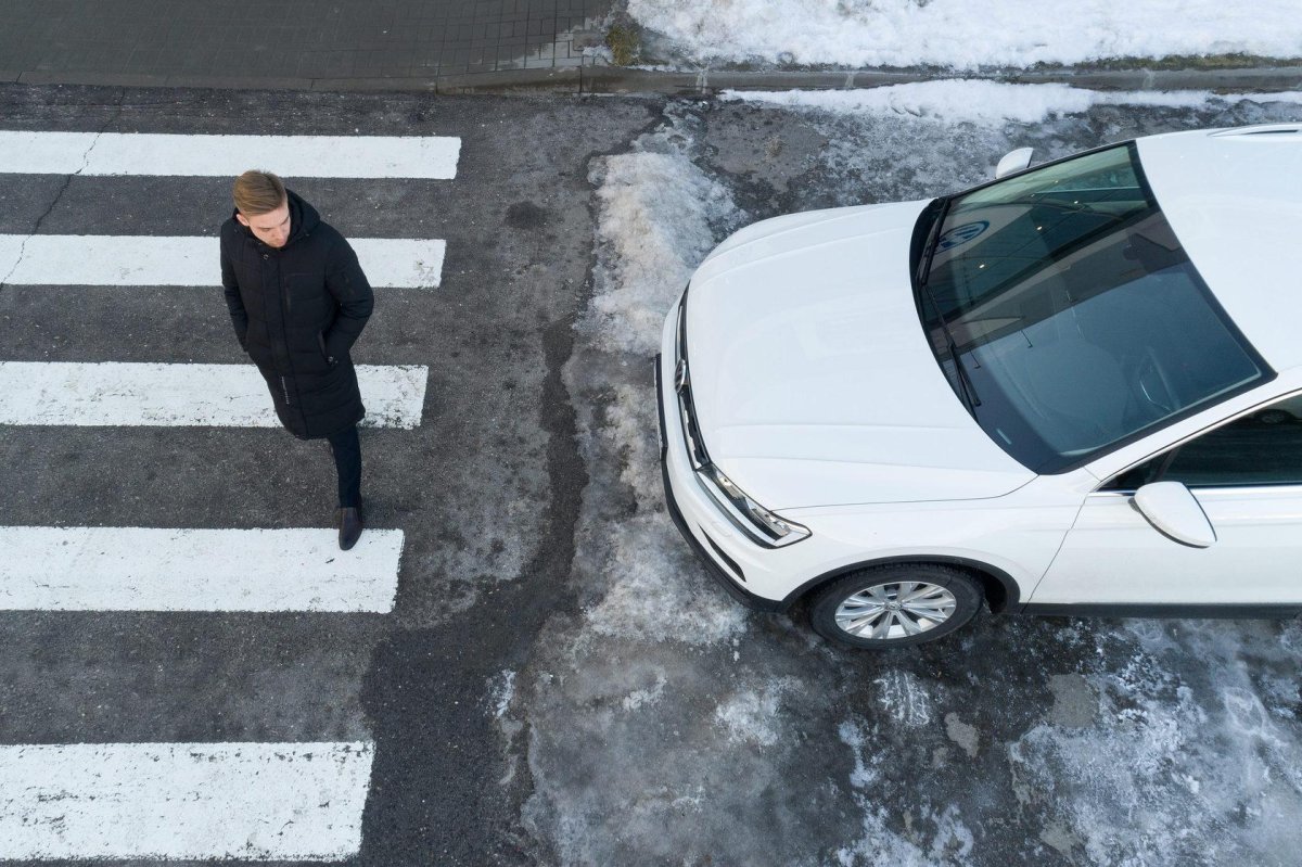 Пешеходы зимой