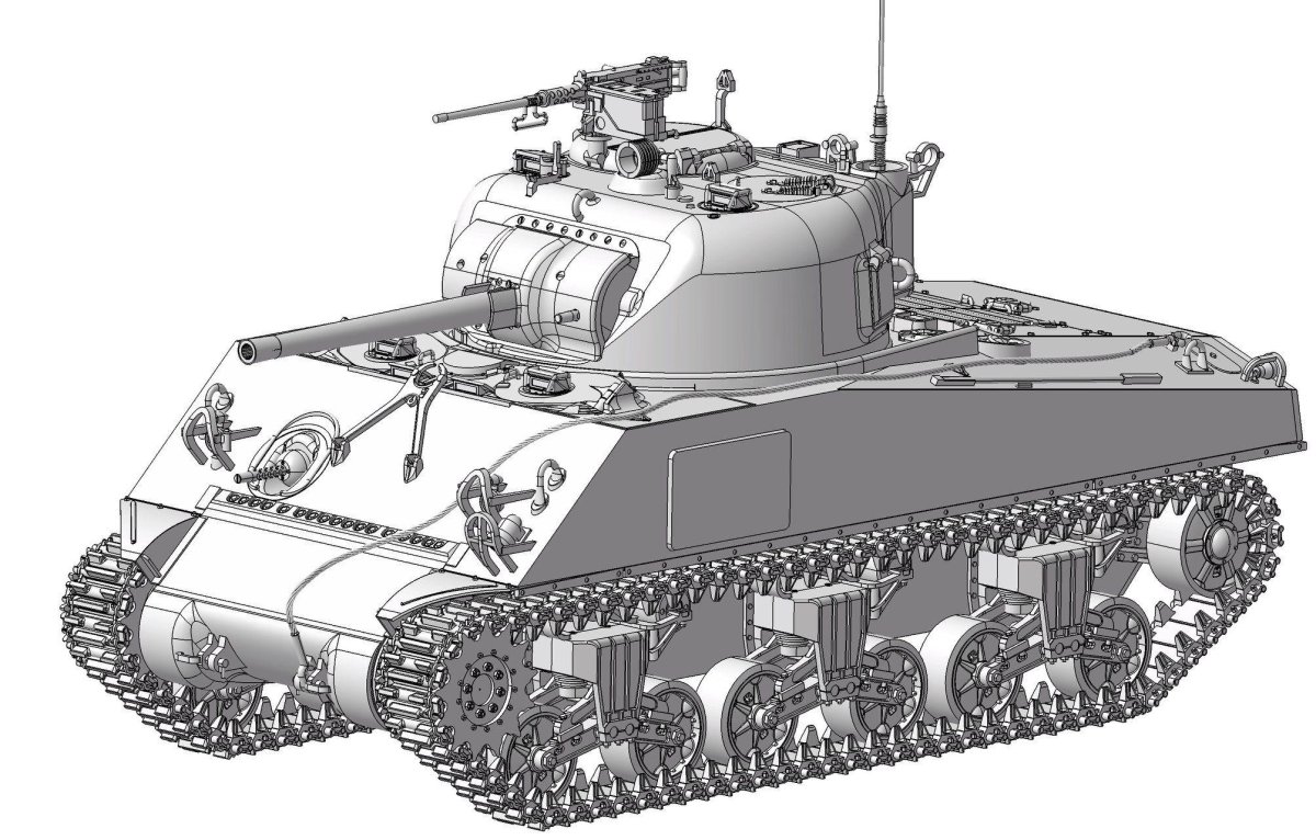 М4а2 Шерман звезда