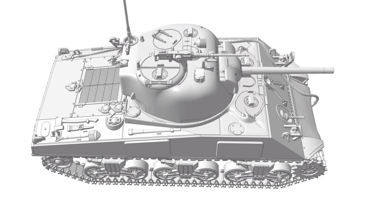 М4а2 75 Шерман звезда