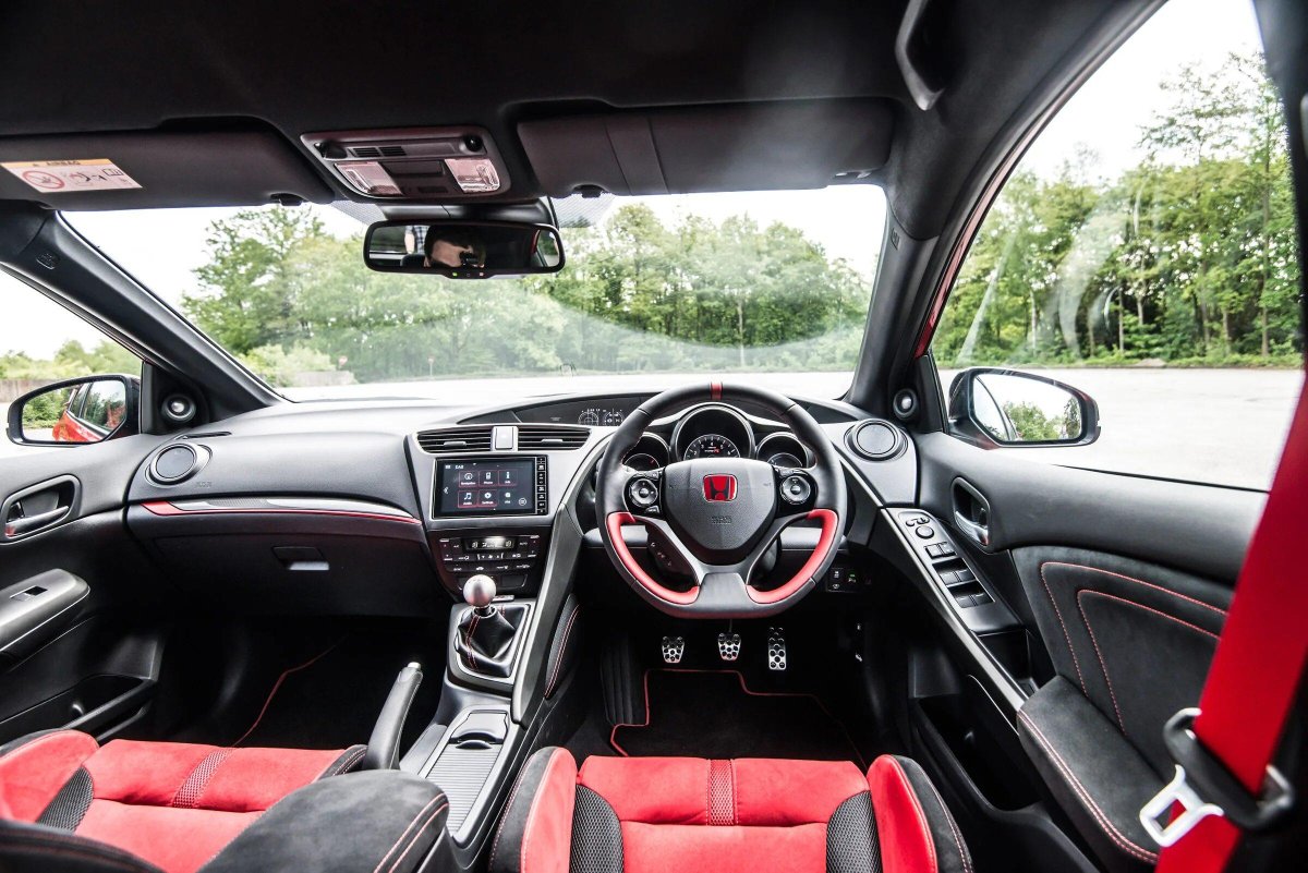 Honda Civic Type r 2008 седан салон