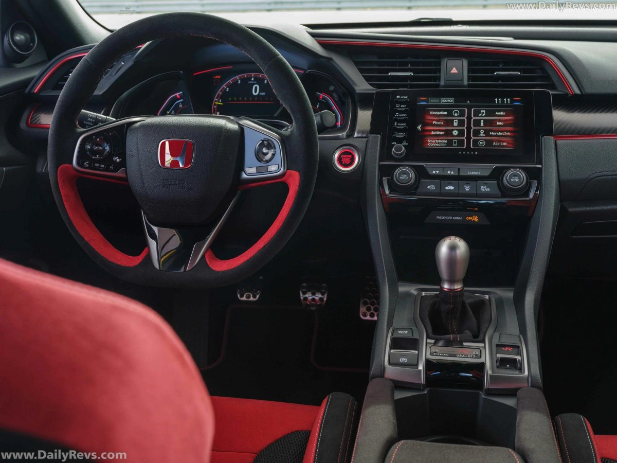Honda Civic Type r 2020 салон