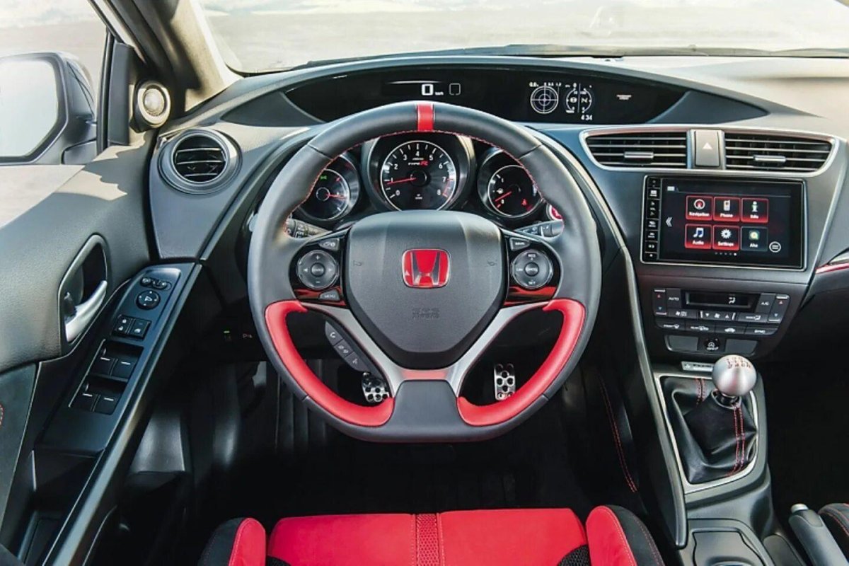 Honda Civic Type r салон 2016