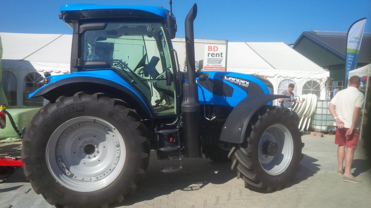 С трактора Landini Starland 240