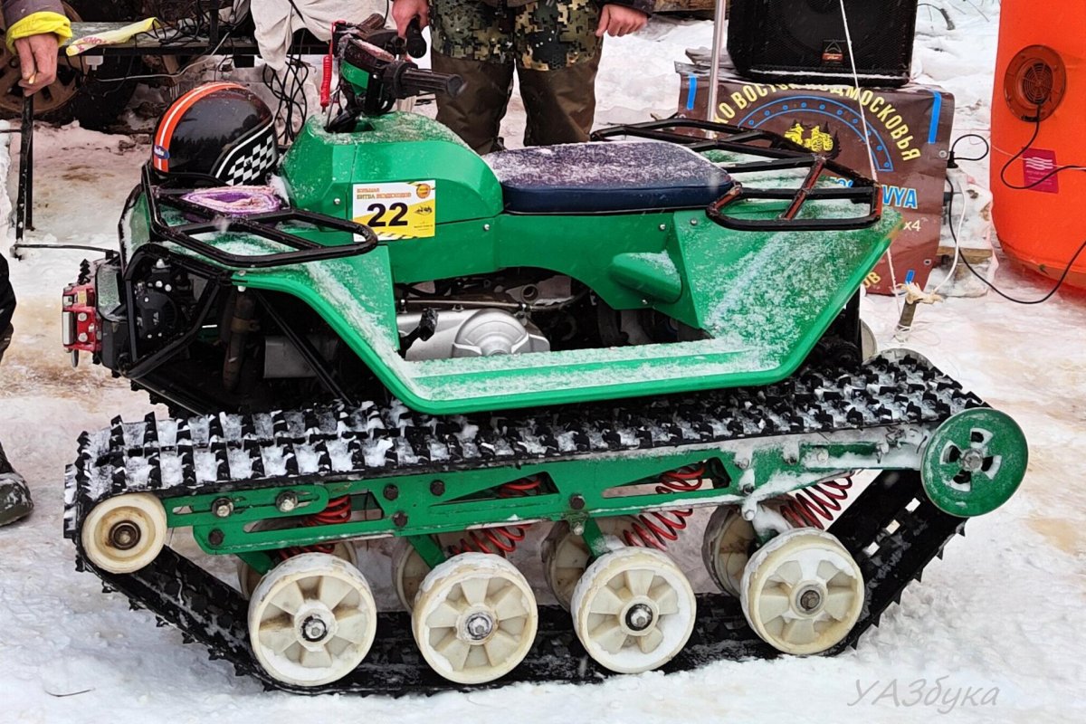 Гусеничный вездеход патруль трак