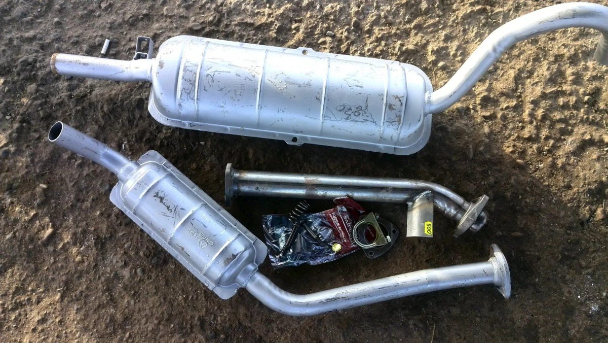 Глушитель ВАЗ 2107 евро 2