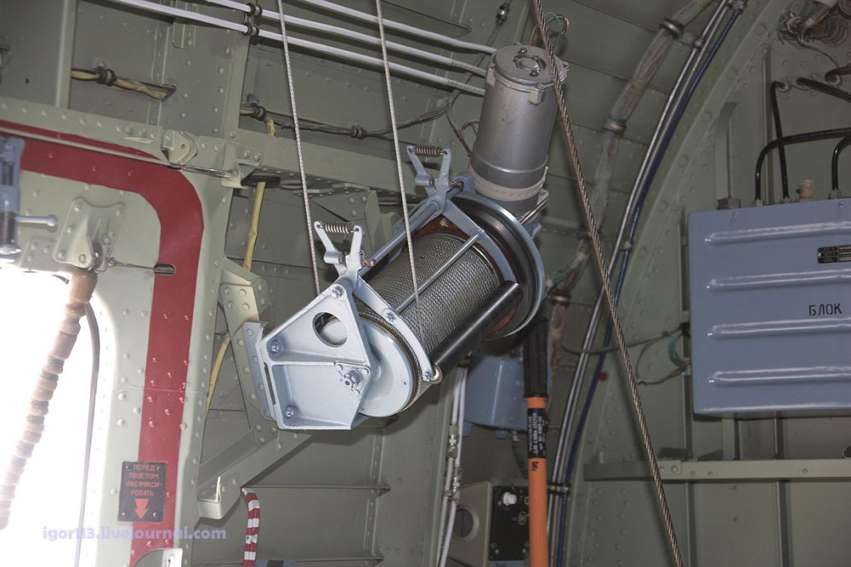 Лебедка ЛПГ-150 ми-8