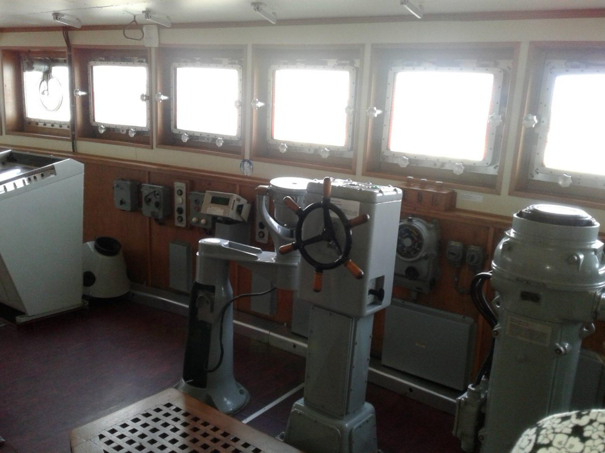 Рулевая рубка ледокол Красин