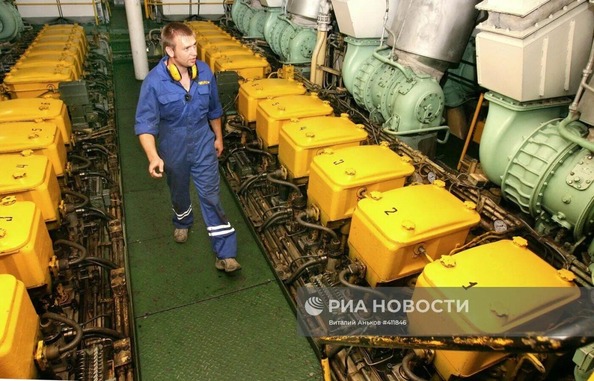 Леонид Красин машинное отделение