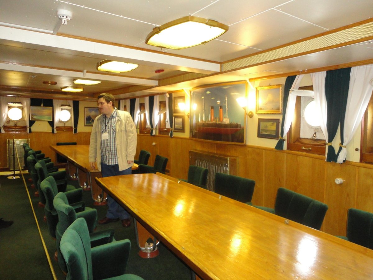 Ледокол Красин в Санкт-Петербурге