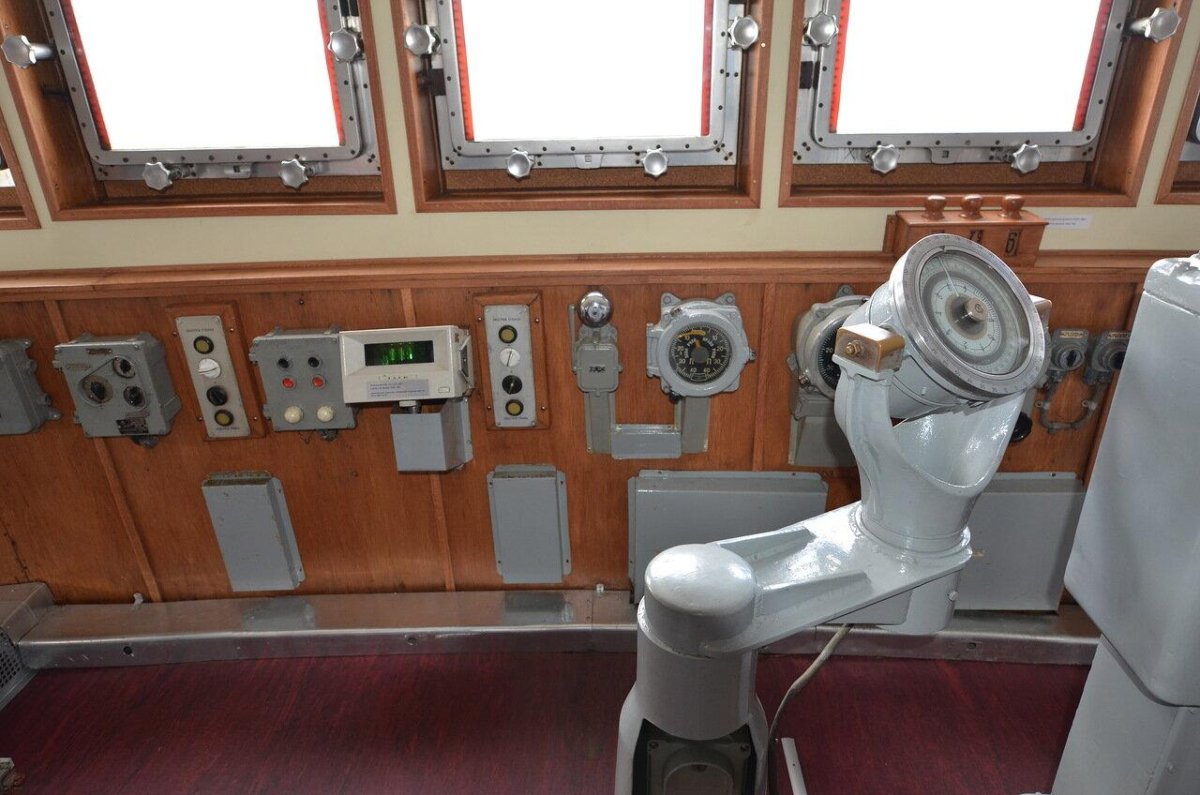 Ледокол Красин внутри