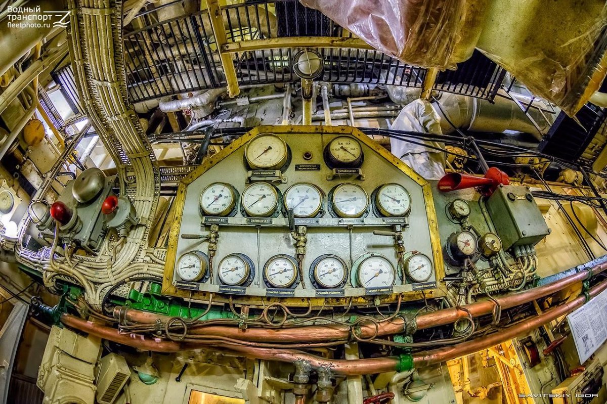 Ледокол Красин изнутри