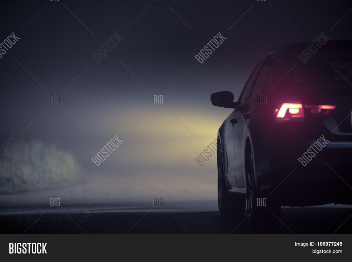 Машина в тумане