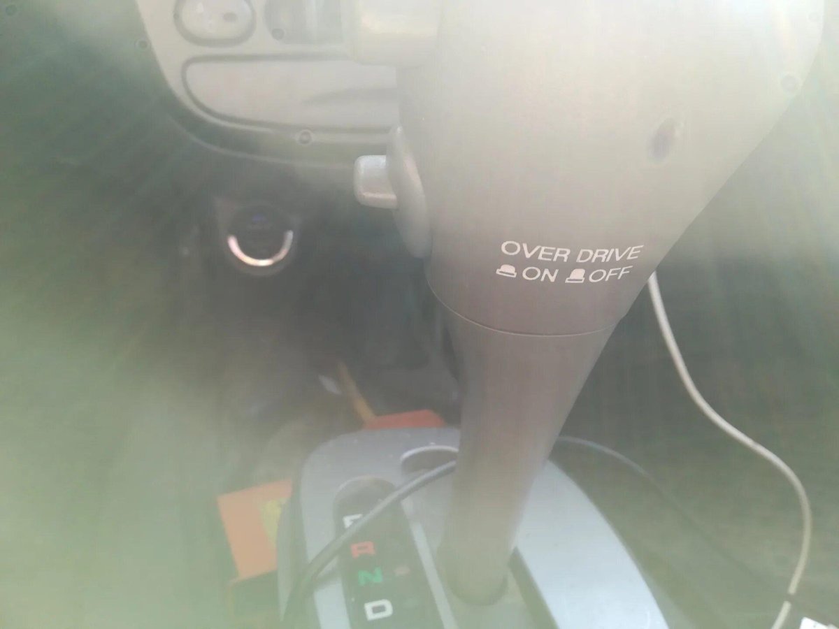 Кнопка овердрайв на АКПП Хендай акцент