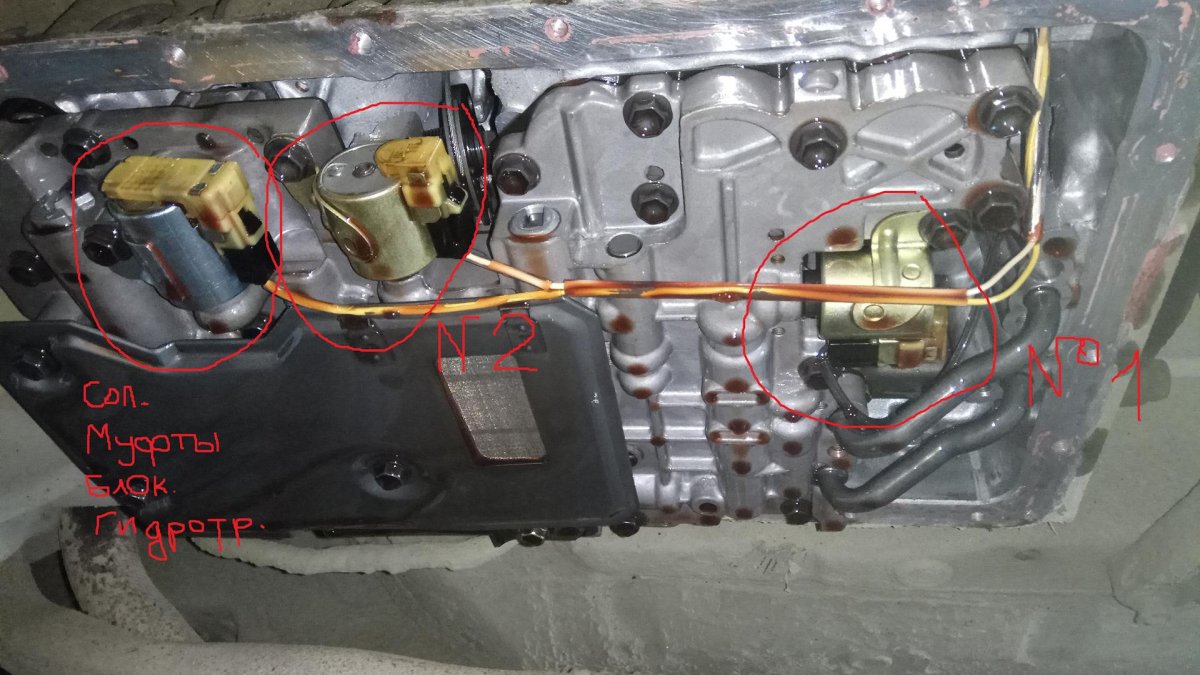 Гидроблок а340е