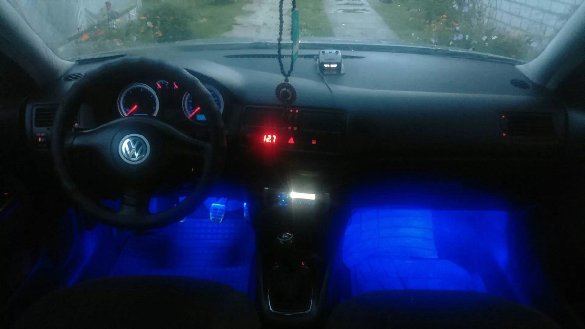 Подсветка салона гольф 6