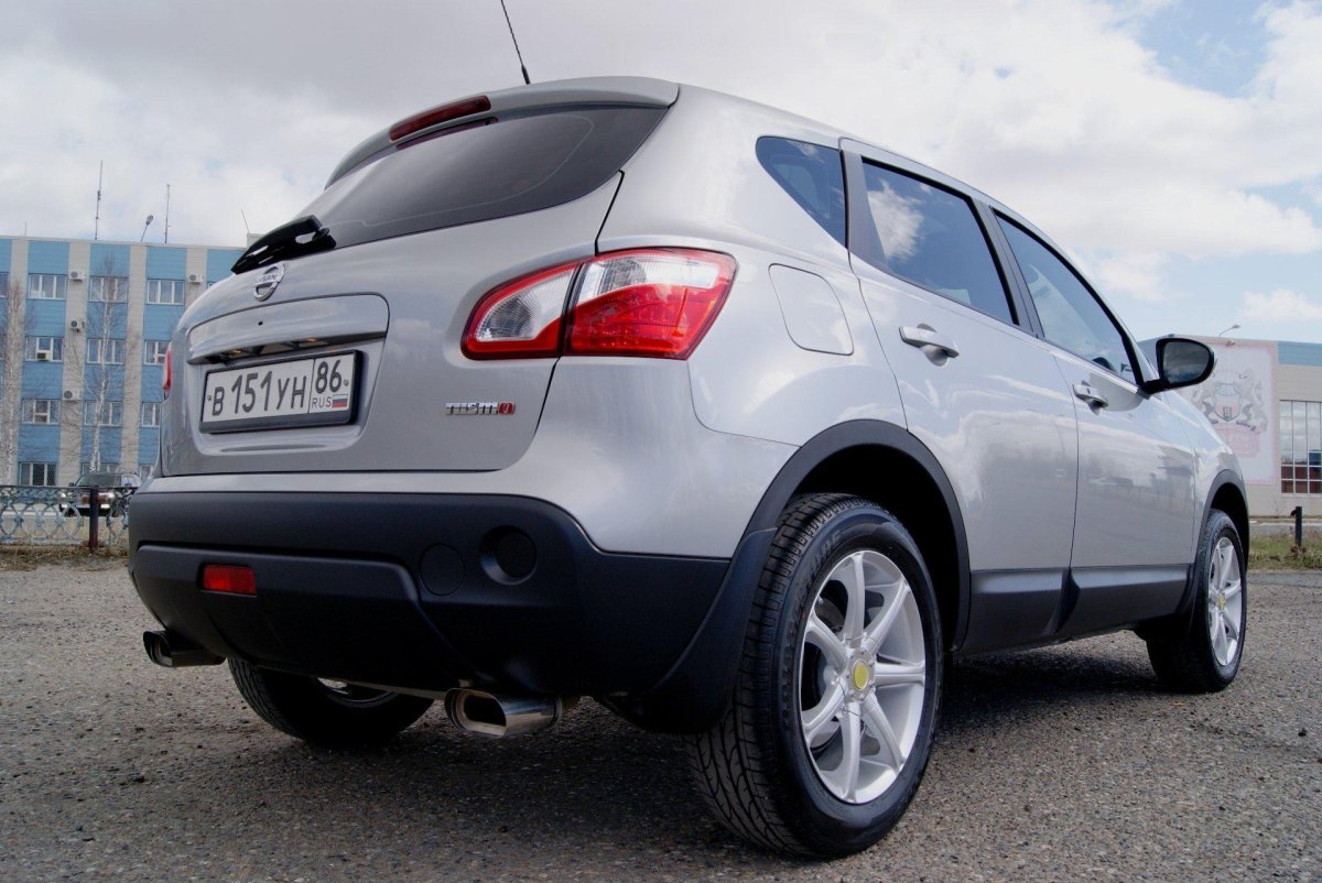 Заниженный Кашкай j10