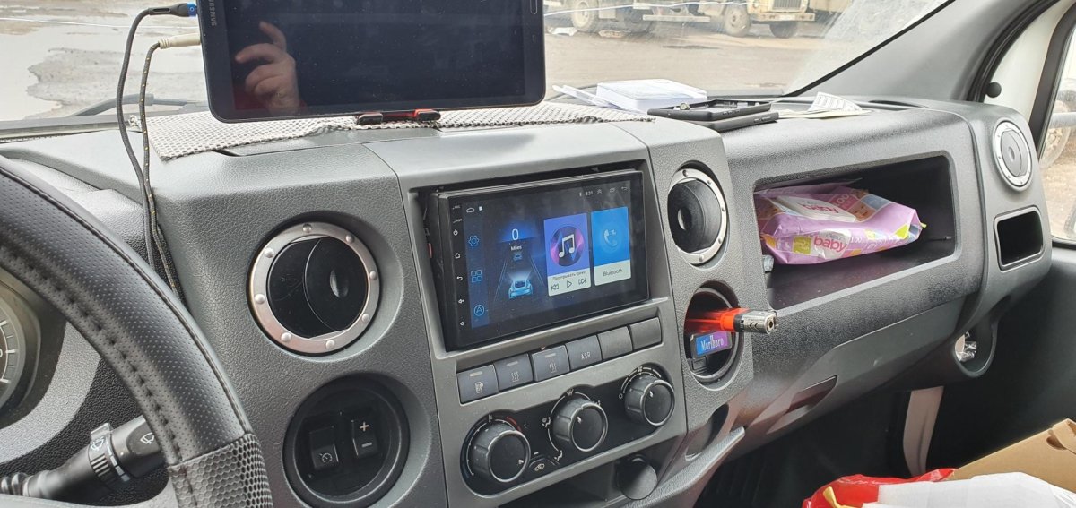 Магнитола 2 din Газель Некст