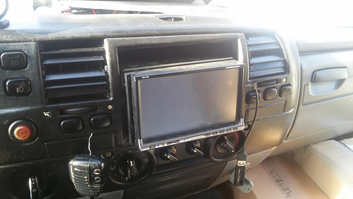 2 Дин магнитола в Газель 3302