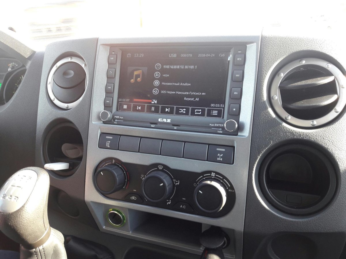 Магнитола 2 din Газель Некст