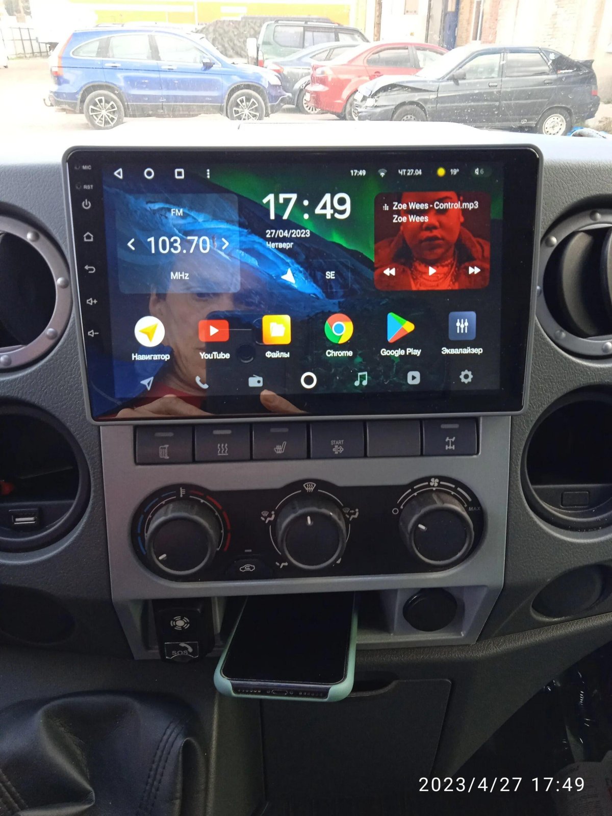 Магнитола в Газель Некст андроид