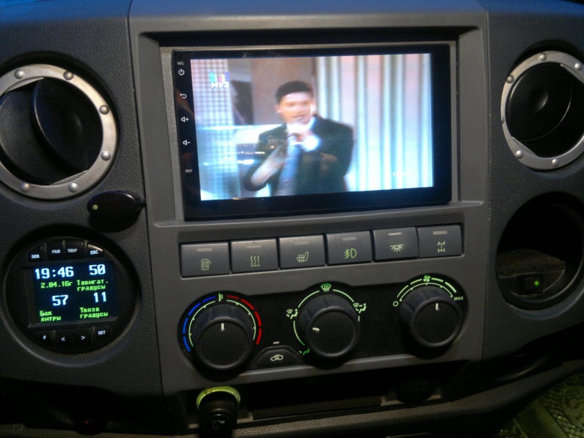 Магнитола Газель next 2din