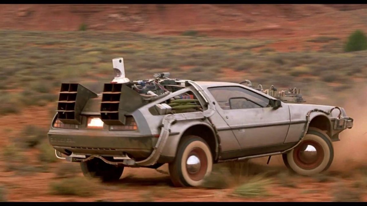 DELOREAN DMC-12 back to the Future
