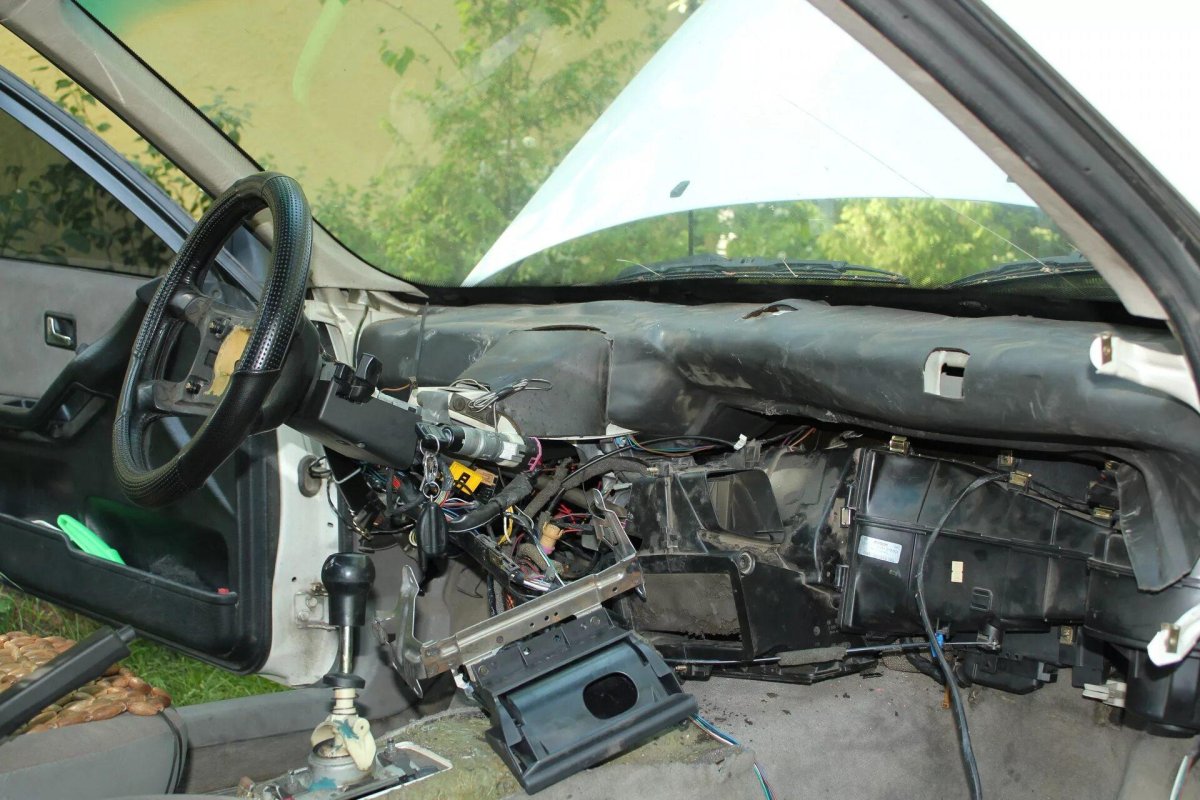 Радиатор печки Audi 80