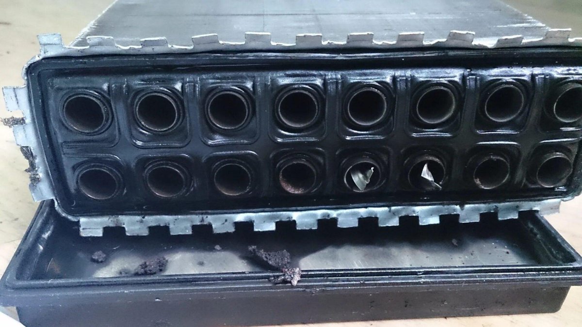 Радиатор печки Ауди 80 б3