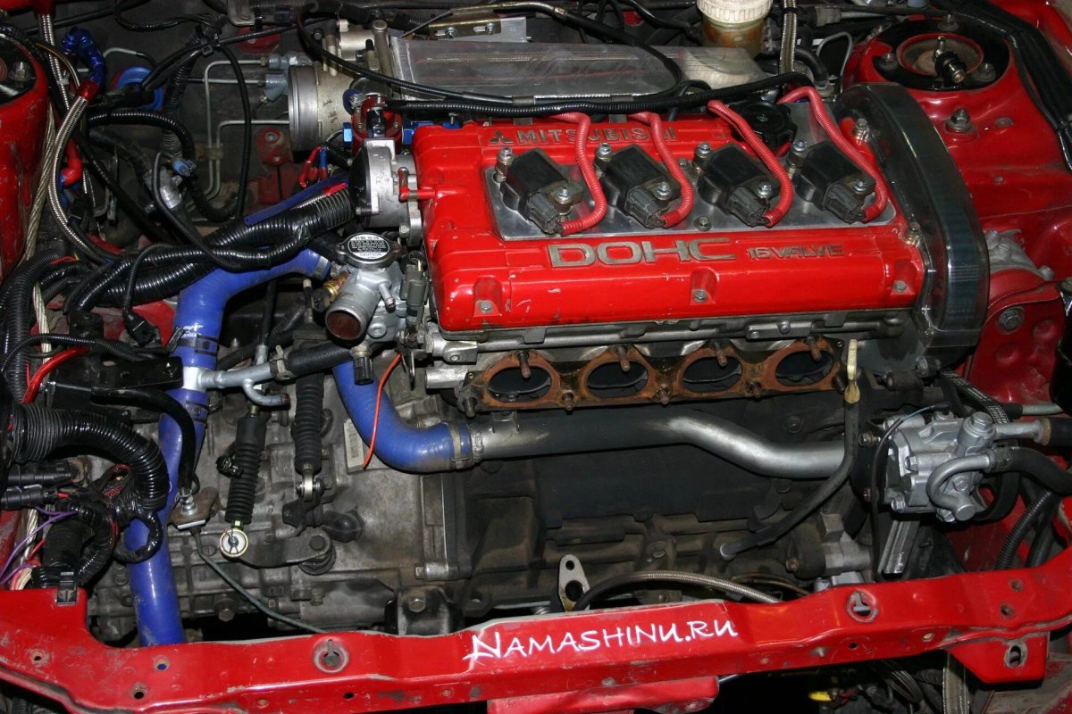 Eclipse 2g подкапотка