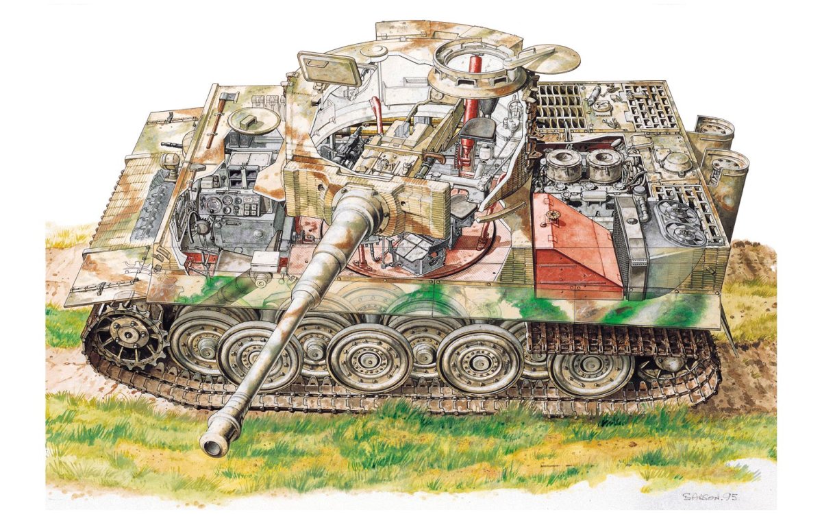 Танк тигр т4