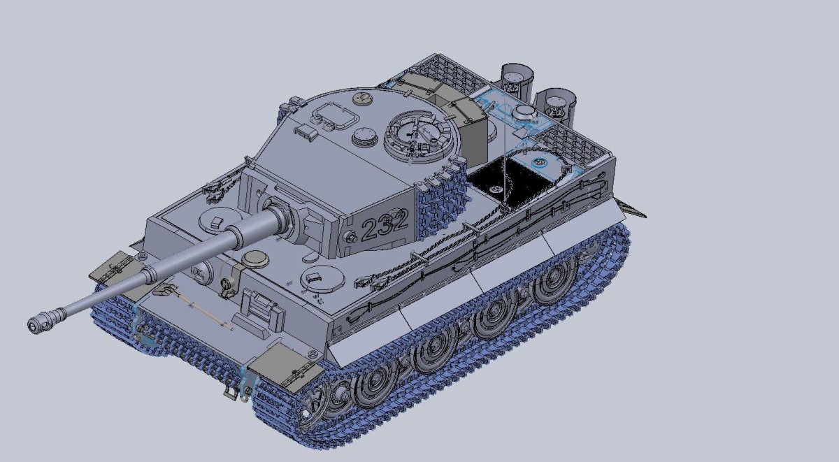 Тигр 1 схема