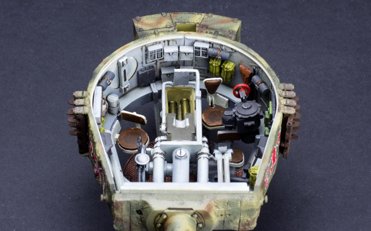Tiger 1/35 RFM интерьер