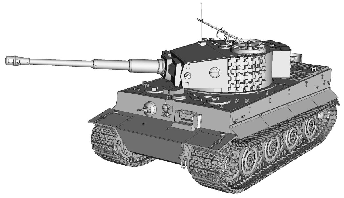 Немецкий танк тигр 1