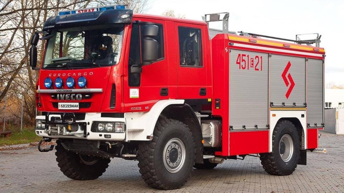 Ивеко магирус пожарные машины