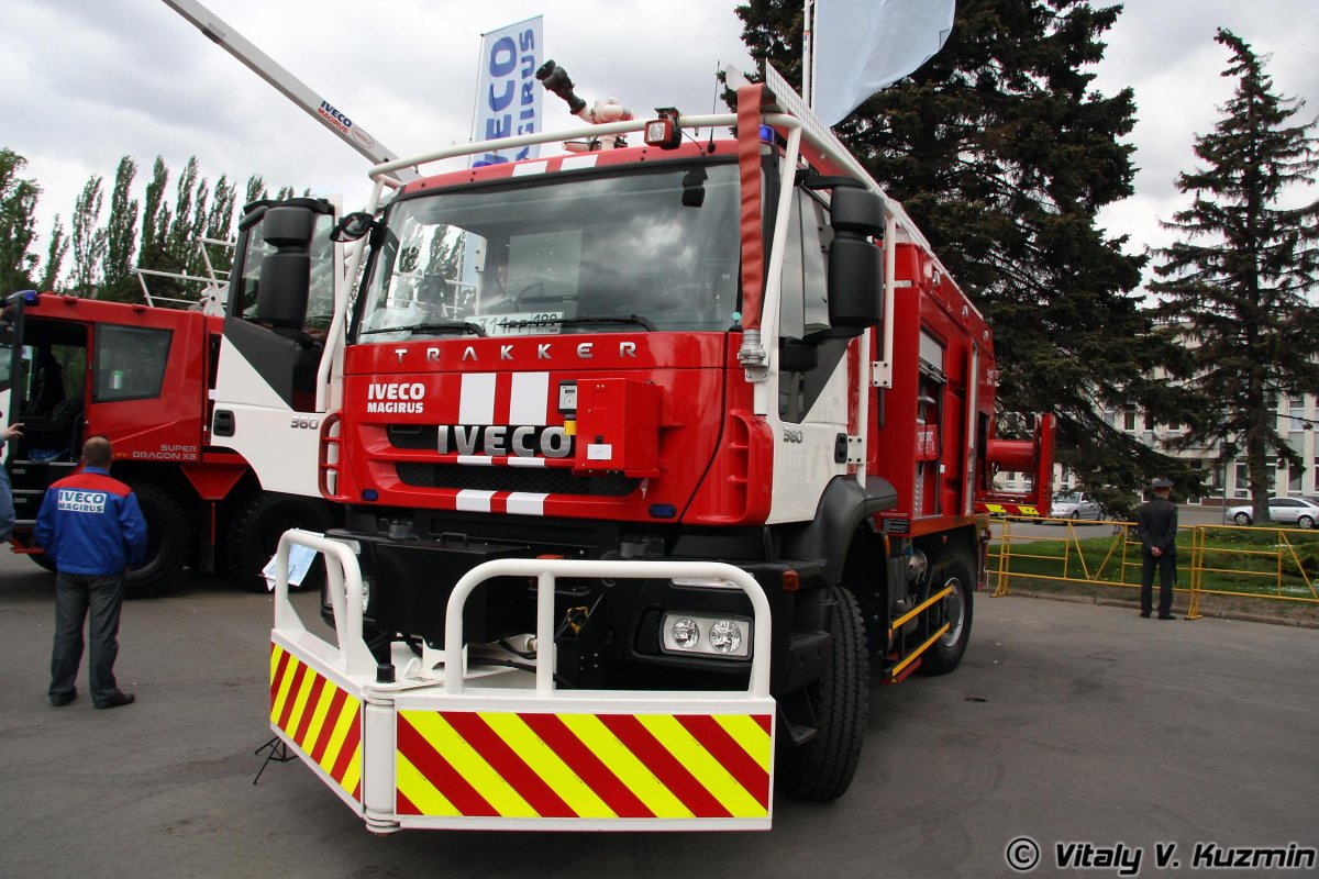 Ивеко магирус пожарные машины