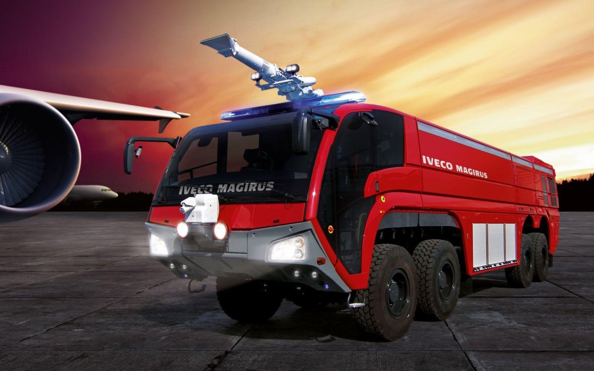 Магирус пожарная машина