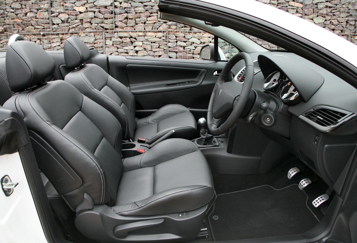 Пежо 207 кабриолет салон