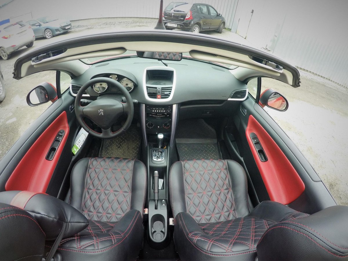 Пежо 308 кабриолет салон