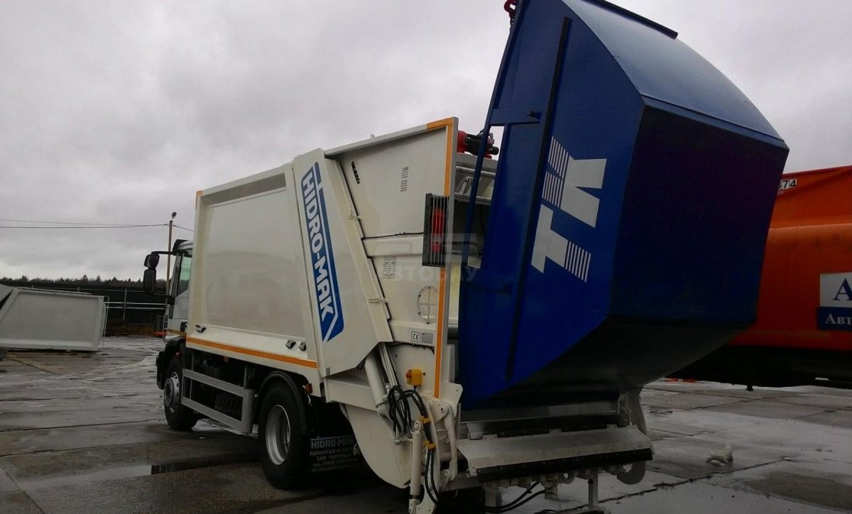 Мусоровоз Hidro-Mak с объемом кузова 16 куб.м
