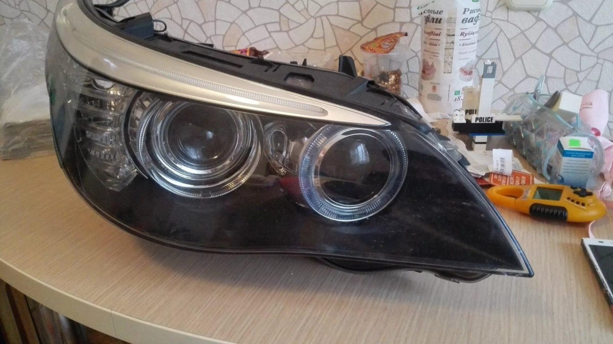 Фары БМВ е60 Рестайлинг