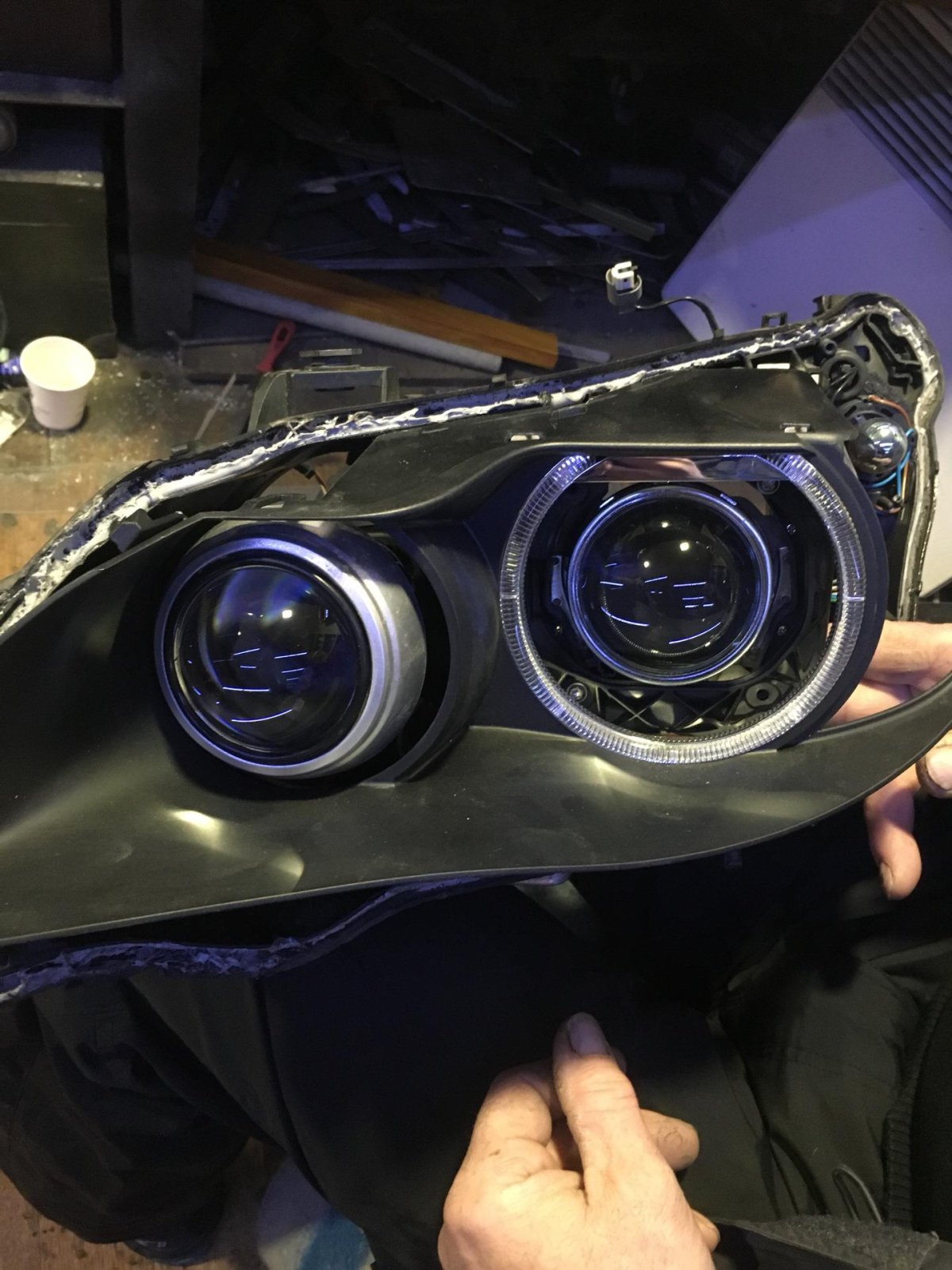 Линзы БМВ е60