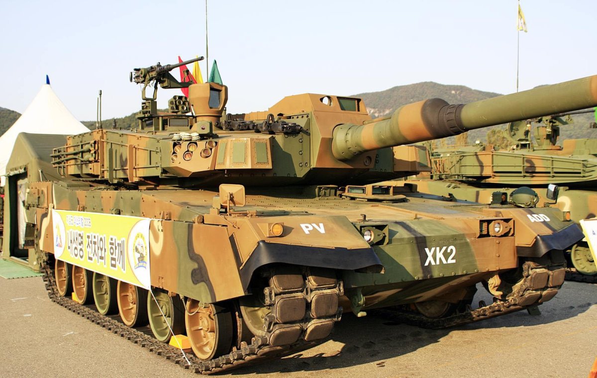 Южнокорейский k2 Black Panther