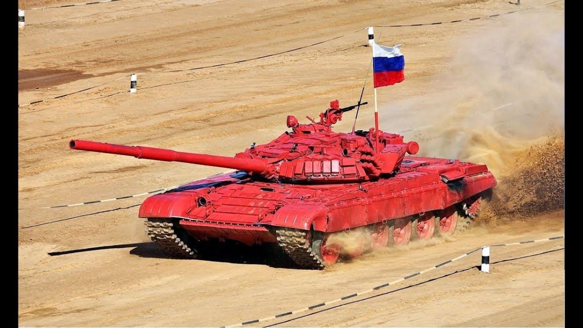 Т-72 танковый биатлон