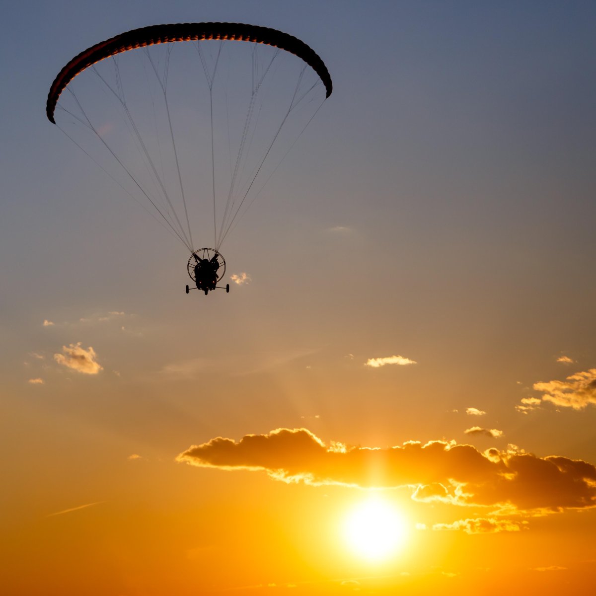 Полет на параплане