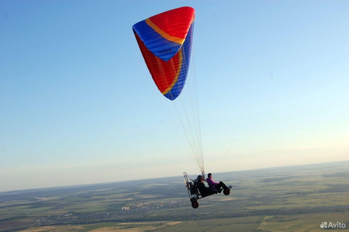 Полет на паралете Пермь