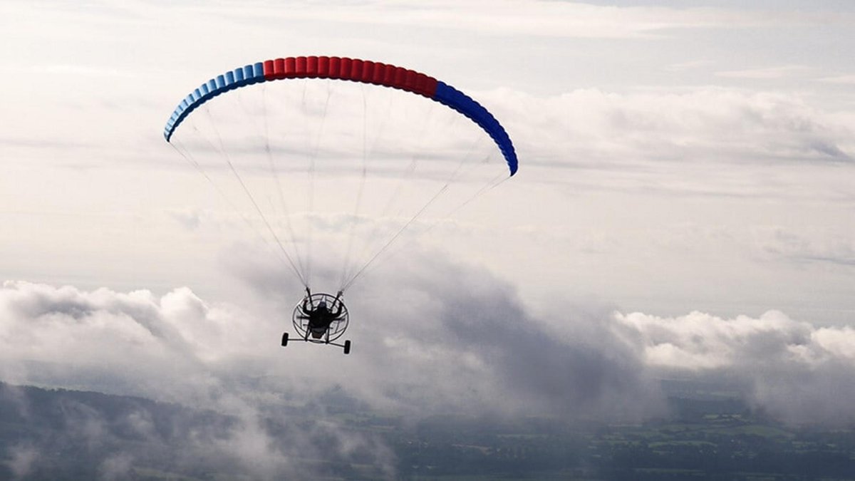 Паралет в небе