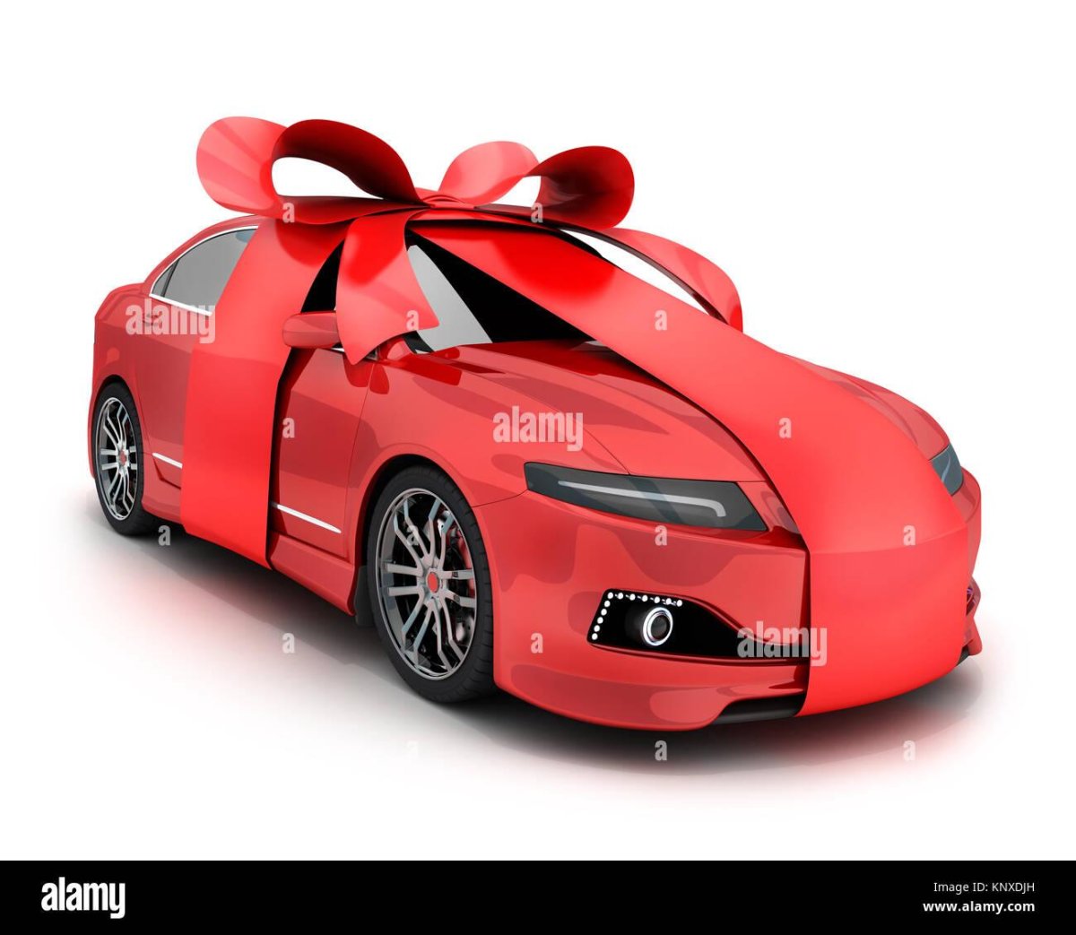 Автомобиль с бантом